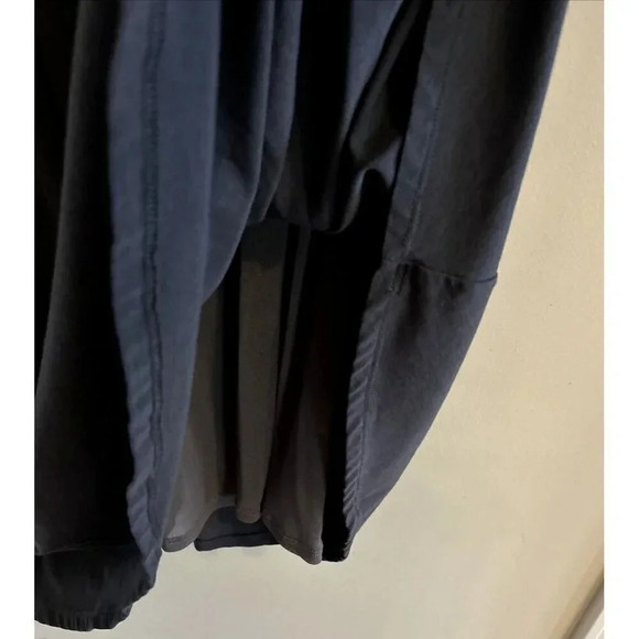 Garnet Hill Womens M Midi Dress Soft Knit Gray Sleeveless Career Casual Workwear - Picture 6 of 11